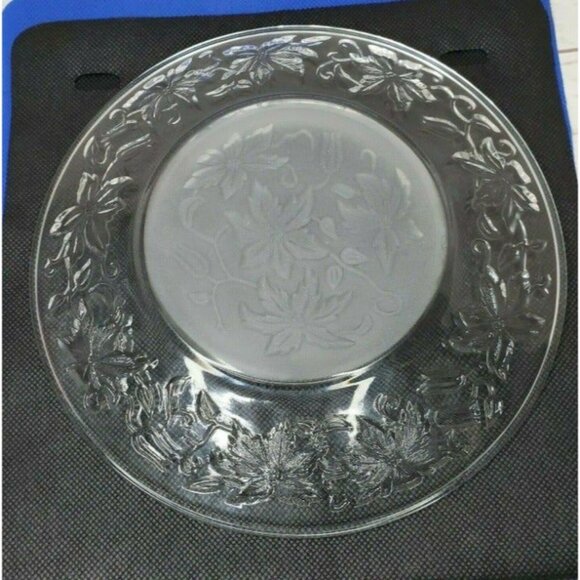 Princess House Fantasia Frosted Plate | Elegant and Timeless Design - Picture 4 of 12